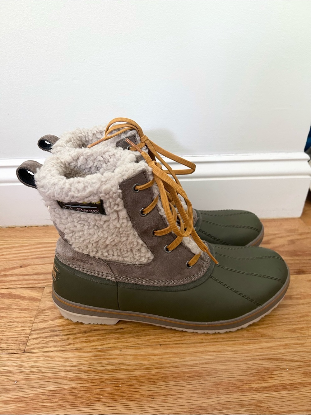 L.L.Bean NWOB Rangeley Pac Boots Ankle Water Resistant Insulated - Picture 3 of 8